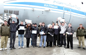 Zero gravity flight