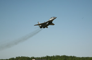 Edge of space MIG flight
