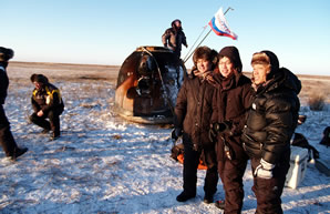 Soyuz TMA02M landing tour