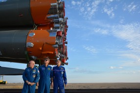 Baikonur spaceport, Soyuz TMA-14M launch 