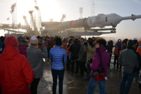 Baikonur space launch tour, Soyuz MS-08