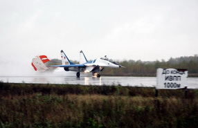 Полеты на истребителе МиГ-29