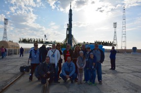 Baikonur tour, Soyuz TMA-14M launch