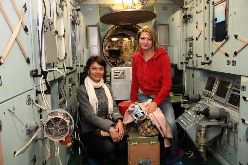 Inside the Mir Space Station