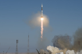 Baikonur tour – Soyuz MS-07 launch