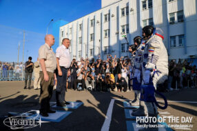 Our tourists are seeing off the Soyuz MS-26 crew on their space flight. Baikonur is waiting for you too!